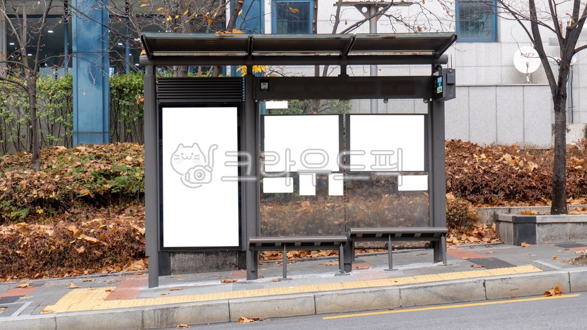 광고판,광고목업,목업,버스정류장,정류장,busstop,advertisement,ad,싸인보드,광고보드,광고,billboard