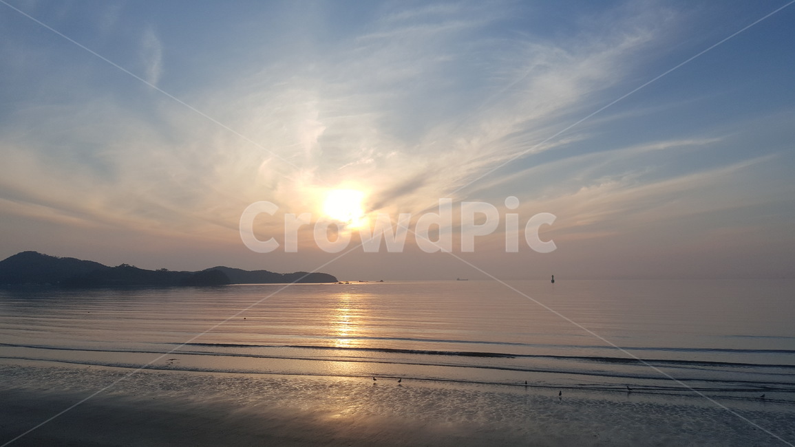 바다,하늘,노을,저녁노을,구름,태양,지평선,자연,풍경,nature,landscape