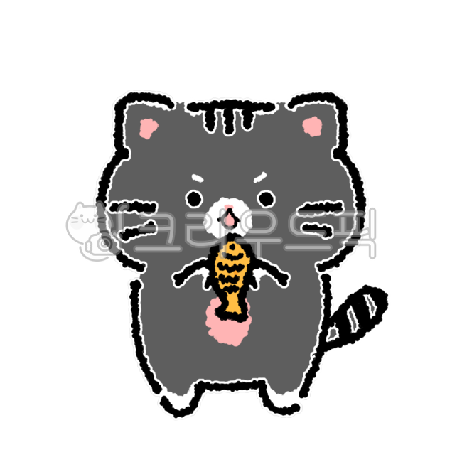 고양이,스티커,다이어리꾸미기,cat,캐릭터,붕어빵,겨울,일러스트,그림