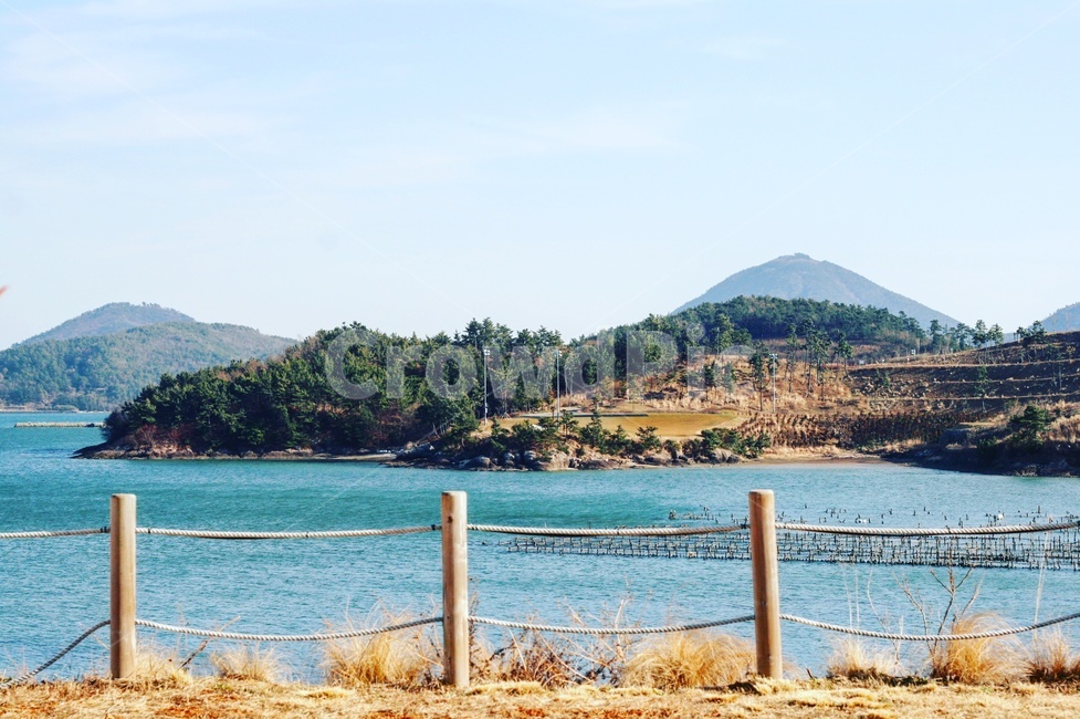 섬,풍경,바다,푸른색,가을,길,sea,island,blue