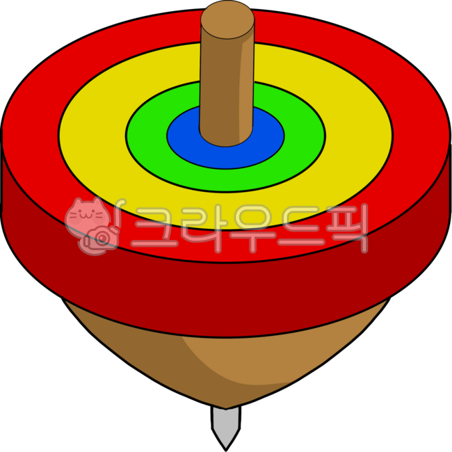 Top,traditional top,Korean tradition,traditional play tools,folk play,Korea,traditional culture,traditional props,play tools,traditional toys,traditional illustrations,illustrations,vector tops,Lunar New Year,Hanbok props,Korean items,old 