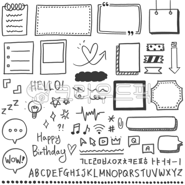 speech bubble,border,Doodle,cloud,hand drawing,sticker,notepad,sign,heart,frame