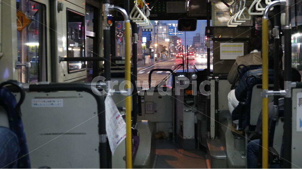 일본버스,일본,버스,삿포로,홋카이도,야경,밤,풍경,nightscape,night,landscape,교통,교통수단,traffic,transportation