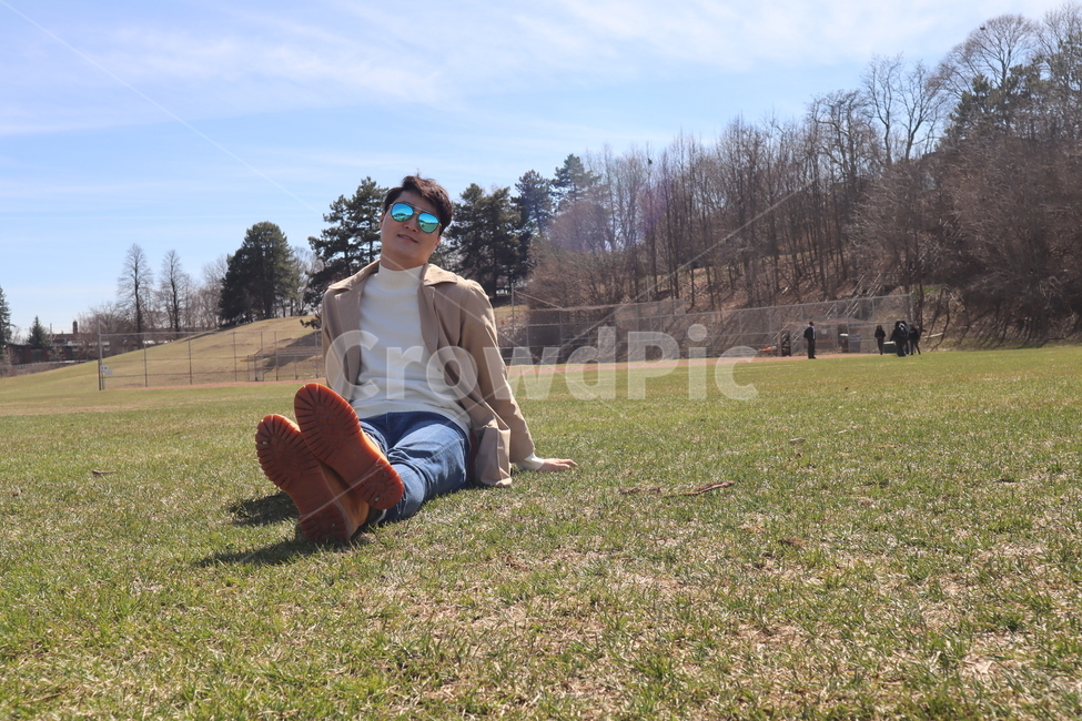 에글링턴파크,공원,캐나다,토론토,에글링턴,봄,toronto,canada,park,사람,인물,인간,human,person,남성,남자,man,male
