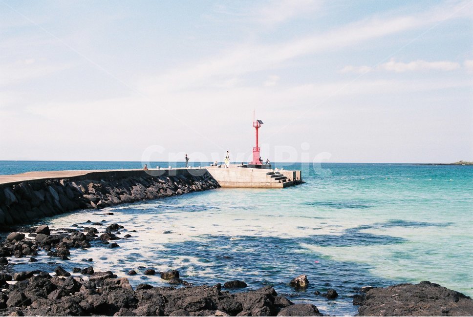 제주도,해변,바다,여름,등대,등대,lighthouse,promontory,곶,water,물