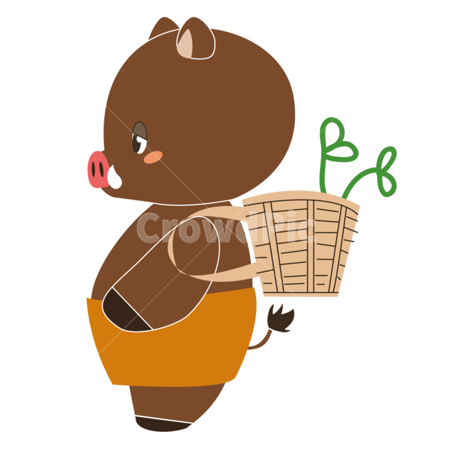 동물,멧돼지,wildboar,지게,돼지,귀여움,동물캐릭터,동물일러스트,갈색,cute,귀여운,사랑스러운,아기동물,새끼동물,동물,animal,누끼,remove background,그래픽,일러스트레이션,graphic,illustration