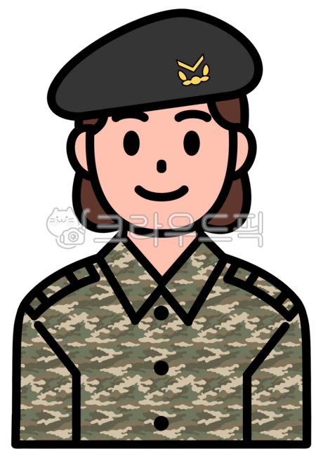 육군,군인,군인일러스트,군인그림,여군,국군,국군의날,육군일러스트,하사,하사관,직업군인,베레모,일러스트,그래픽,디자인