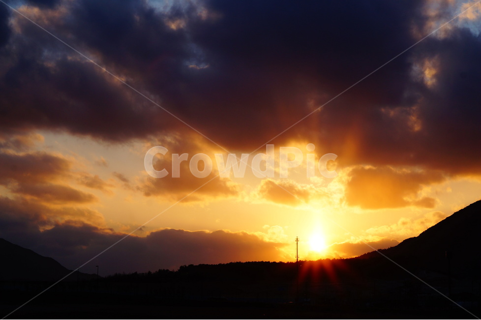 노을,해,풍경,맑음,저녁노을,자연,풍경,nature,landscape,light,빛,flare,플레어,sunlight,햇빛,outdoors,옥외