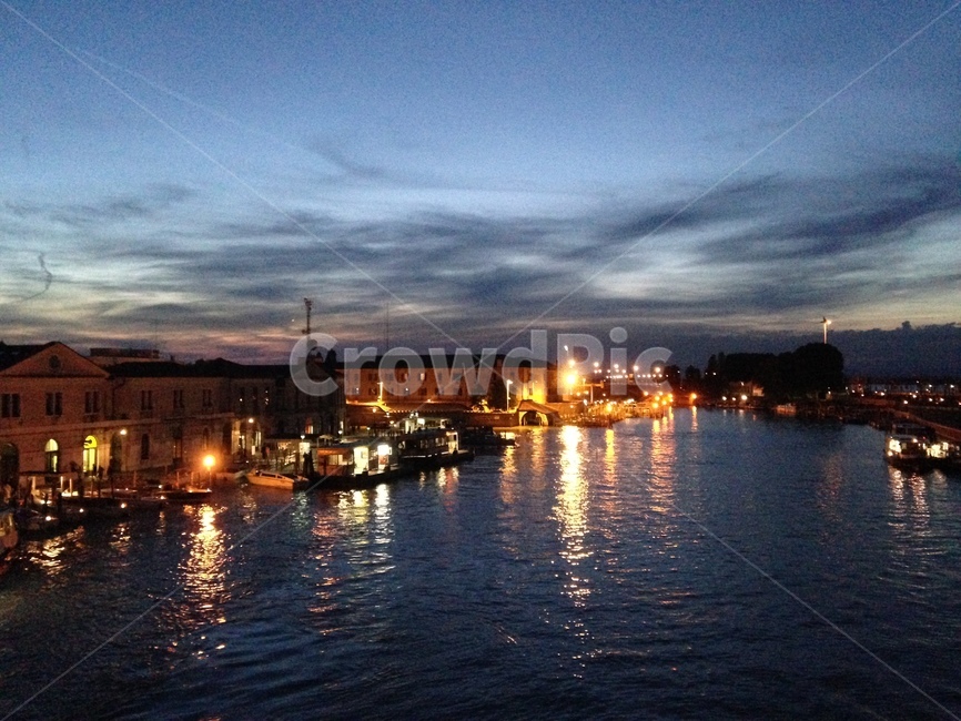 야경,베네치아,밤,조명,석양,이탈리아,외국,venice,ltalia,night,view,베니스,노을,강,유럽,밤풍경,하늘