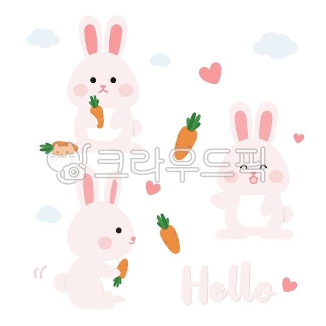 animal illustration,squirrel,children,nature,rabbit,friend,rabbit illustration,cute,heart,carrot