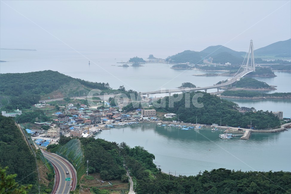 신시도,선유도,군산,대각산조망,군산등산,고군산군도,옥도면,선유대교