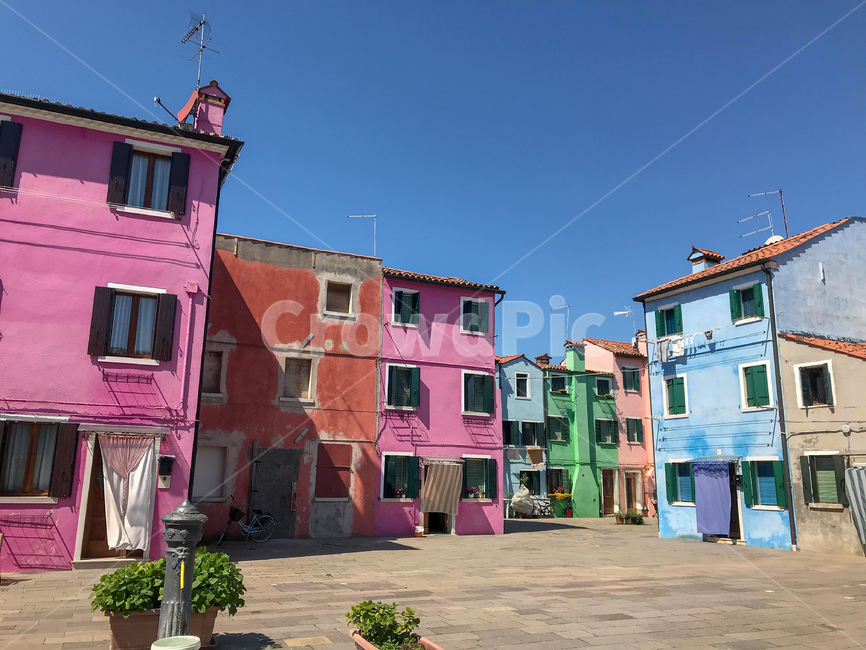 부라노섬,부라노,베니스,베네치아,이탈리아,도시,알록달록,유럽,burano,venice,venezia,색감,건물,하늘,해외도시,해외,화창한