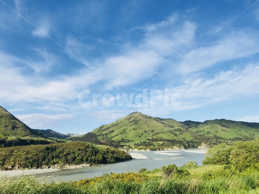 뉴질랜드,남섬,핸머스프링,대자연,맑은하늘,자연,풍경,nature,landscape,해외,외국,세계,foreign,oversea,world,세계자연풍경,해외자연풍경,외국자연풍경,world nature landscape,outdoors,옥외