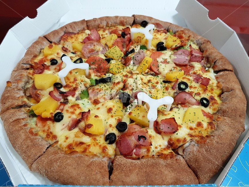 pizza,피자,음식,베이컨피자,하와이안피자,올리브,olive,베이컨,bacon,food,dish,meal,식사,요리,파인애플,pineapple,음식,식재료,요리,food,cook,meal,dishes,food reserves
