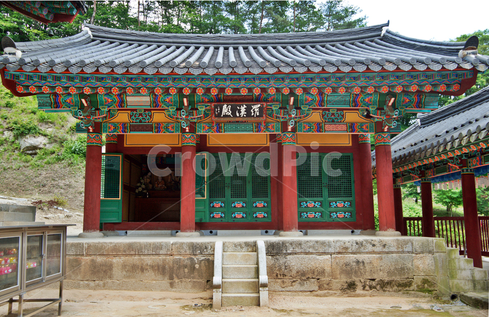 나한전,나한,아라한,청평사,오봉산,춘천,법당,돌계단,한국전통,한국문화,korean traditional,korean culture,건축물,건물외관,exterior,building,structure,architecture,construction