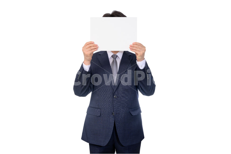비즈니스맨,1명,1인,한국인,중국인,일본인,아시아인,남자,중년,중장년,4050세,비즈니스,사업가,사업,하얀배경,웃는,정장,양복,ceo,직장인,상사,표정,정장자켓,수트,사회인,윗사람,사장,회사원,넥타이,40대,50대,카피스페이스,여백,메세지,메시지,보드,패널,빈칸,공란,빈,광고판,사람,인물,인간,human,person,남성,남자,man,male