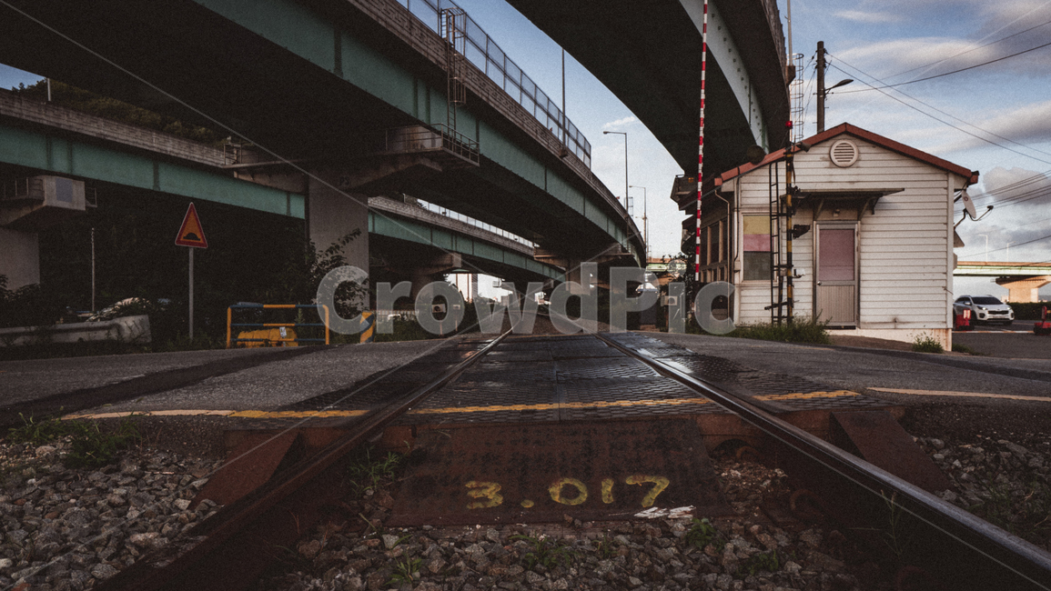 기찻길,railway,고가도로,철도건널목,바리케이드,railbarricade