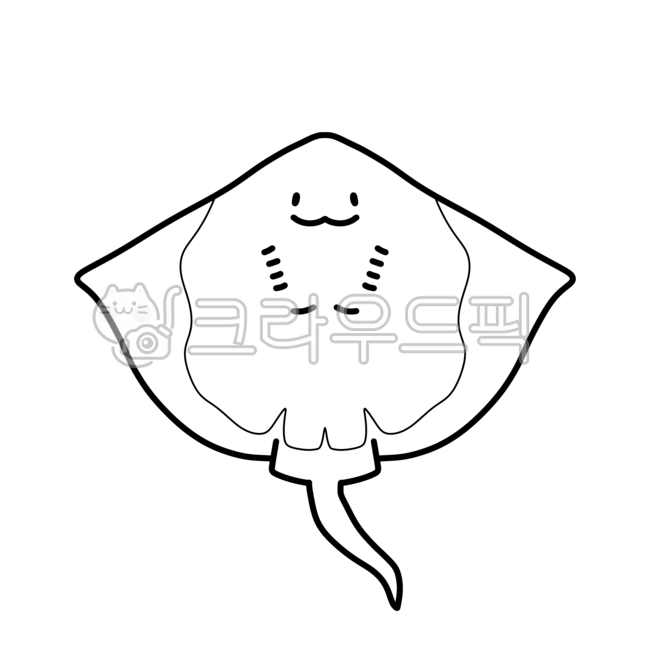 가오리,가오리색칠,바다생물,바닷속생물,바닷속생물색칠,바다생물색칠,가오리그림,가오리일러스트,가오리png,ray,stingray