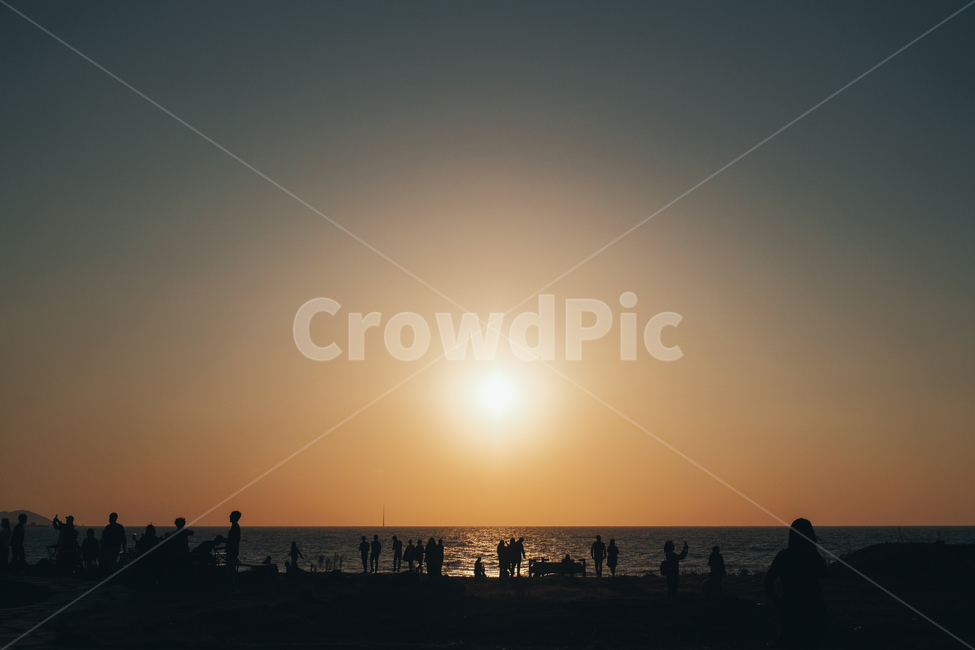 빛,플레어,노을,사람,human,제주도,하늘,nature,자연,감성사진,필름사진,사람들,대중,군중,other people,crowd,인물실루엣,사람실루엣,character silhouette,human silhouette