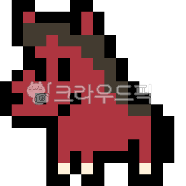 픽셀,픽셀아트,도트,pixel,pixelart,animal,chinesezodiac,zodiac,symbol,동물,12지신,12간지,십이지신,띠,horse,pony,말,말띠,당나귀,donkey