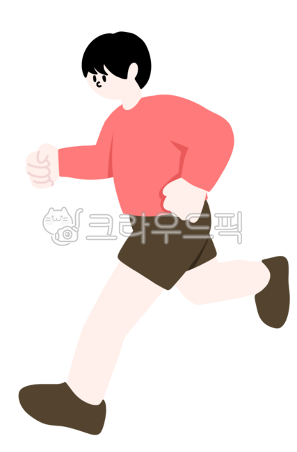 달리기, 달리기일러스트, 달리기그림, 육상, 러닝, 사진,이미지,일러스트,캘리그라피 - ltotteerocgg작가