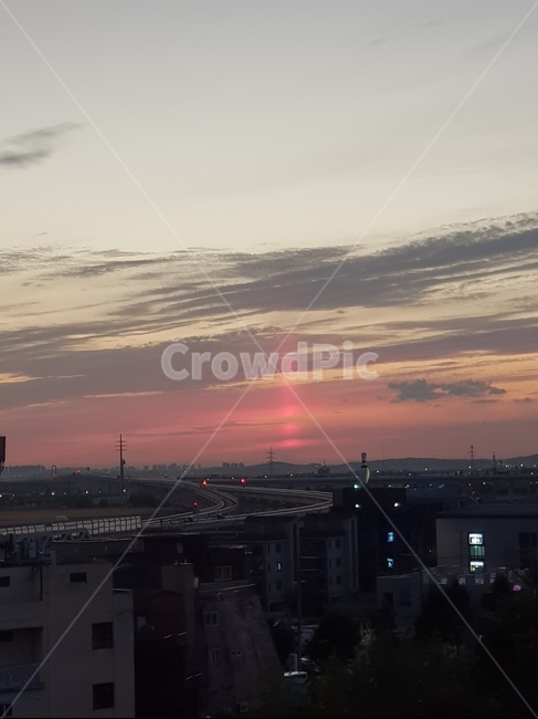 노을,해,하늘,석양,감성,야경,밤,풍경,nightscape,night,landscape,도시,city,nature,자연,outdoors,옥외,sky,red sky,붉은 하늘,dusk,황혼,dawn,새벽,sunset,일몰