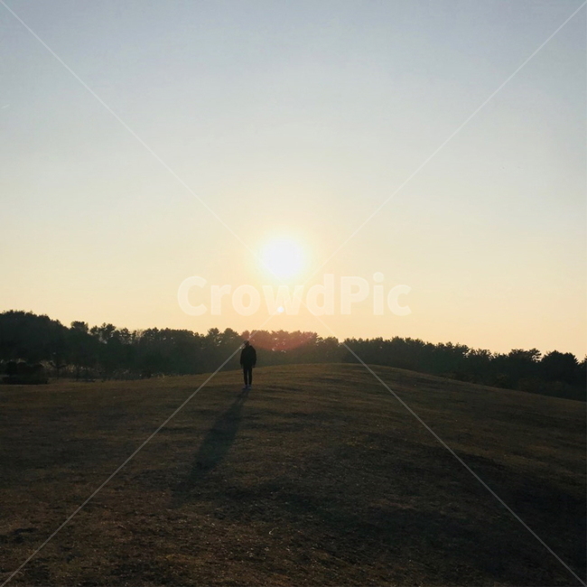 해질녘,배경,제주도,풍경,혼자