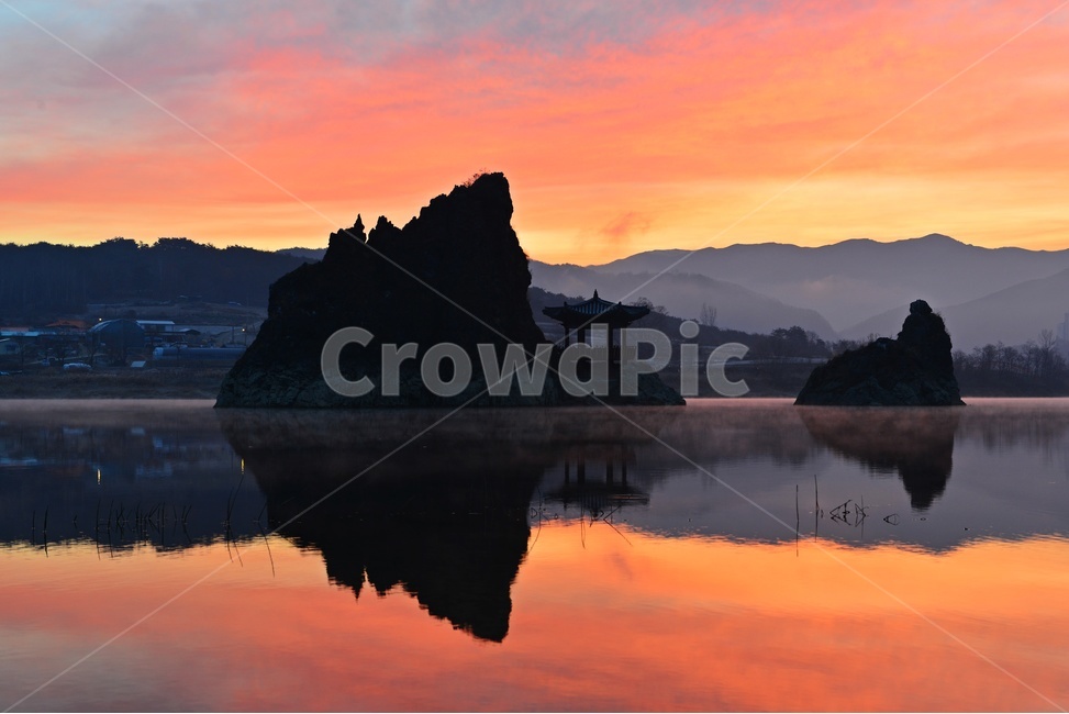 충북,단양,도담삼봉,단양8경,도담삼봉일출,여명,해돋이,물안개,nature,자연,outdoors,옥외,water,물