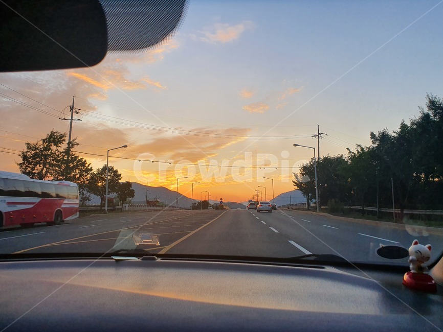 road,도로,고속도로,아스팔트,highway,노을