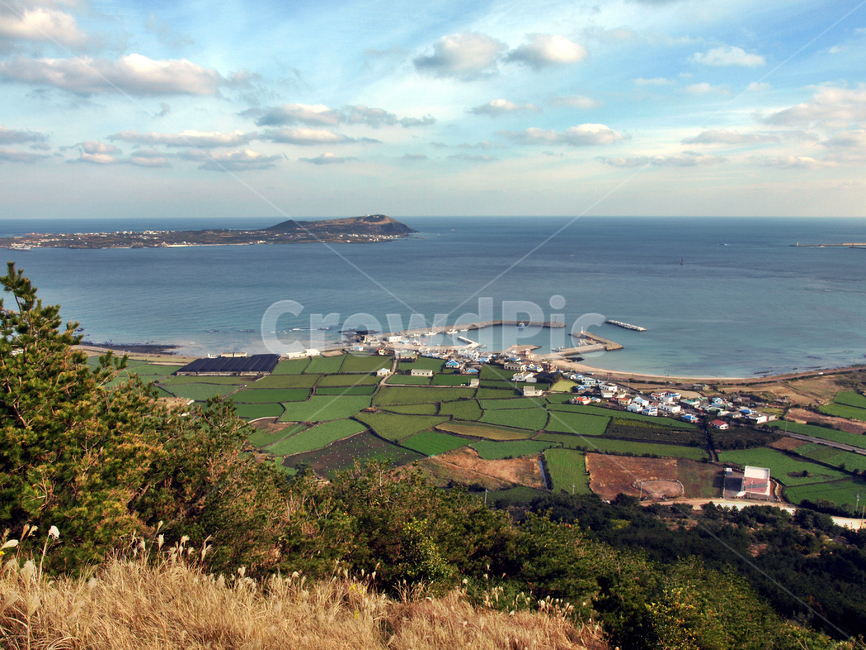 우도,지미봉,오름,올레21코스,올레,제주,바다,마을,전원,밭,농사,구름,제주도,jeju,jeju island,시골,마을,풍경,landscape,country,rural,town,outdoors,옥외,nature,자연,field,들,land,땅,scenery,sea,ocean,대양,water,물,grassland,목초지