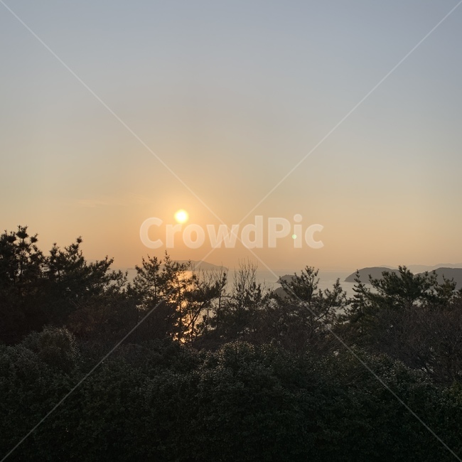 nature,자연,노을,일몰,풍경