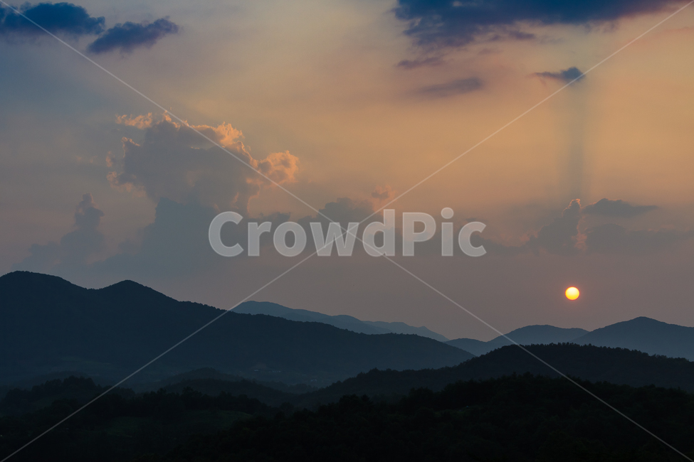 제천,일몰,구름,하늘,저녁,황혼,해돋이,풍경,산,자연,풍경,nature,landscape,outdoors,옥외,sky
