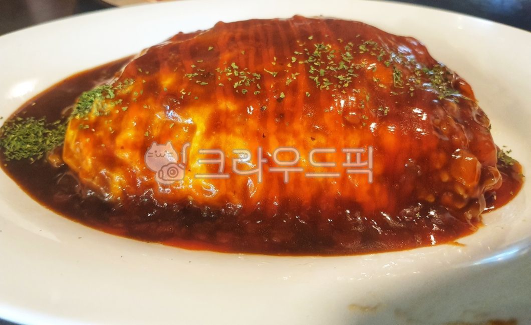 food,음식,오므라이스,일식,계란오므라이스,돈까스소스