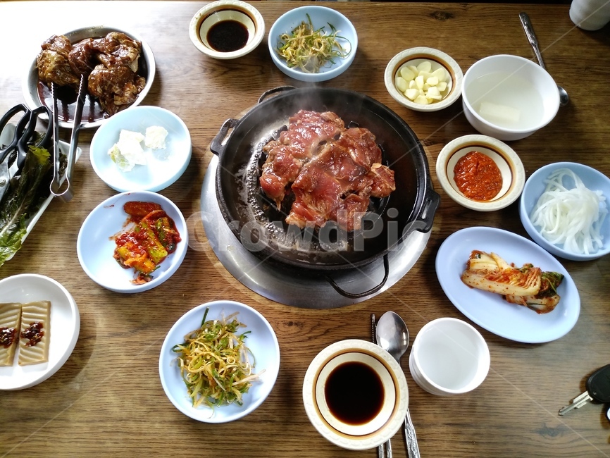 석산장,돼지갈비,물갈비,갈비맛집,갈비
