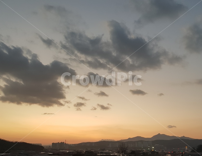 자연,노을,배경,옥외,구름,sky,하늘,sunset,동네