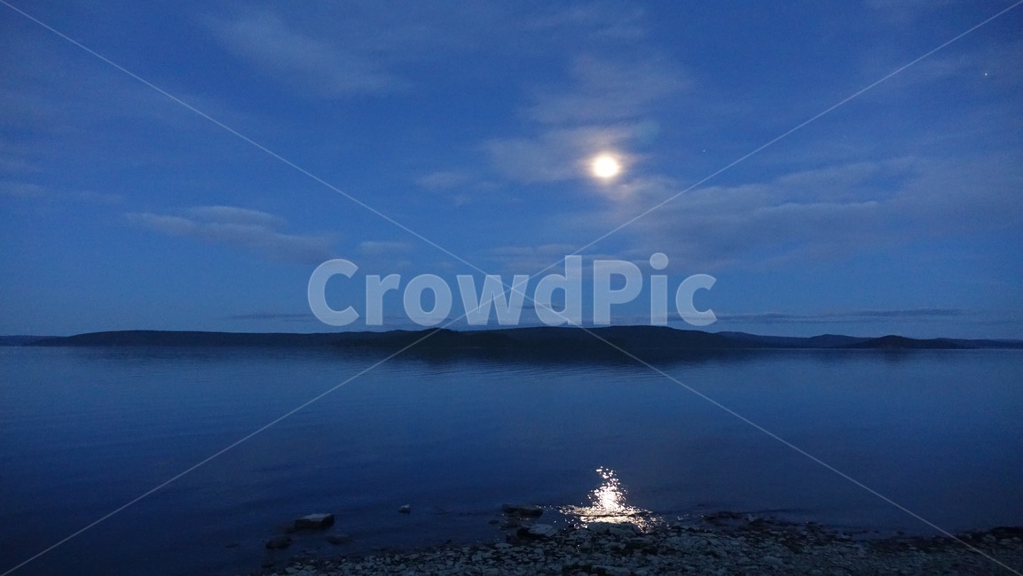 호수,밤,푸른밤,blue,lake,night,몽골,몽고,MONGOLIA,홉스굴