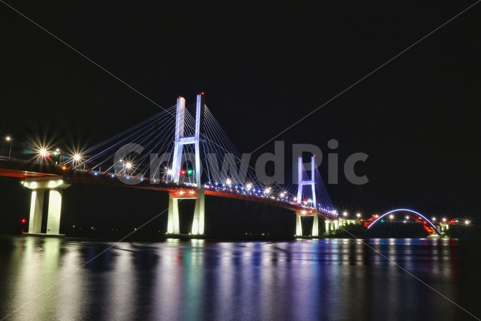 다리,야경,도시,바다,장노출,도시,풍경,city,landscape,야경,밤,nightscape,night,bridge,building,건물
