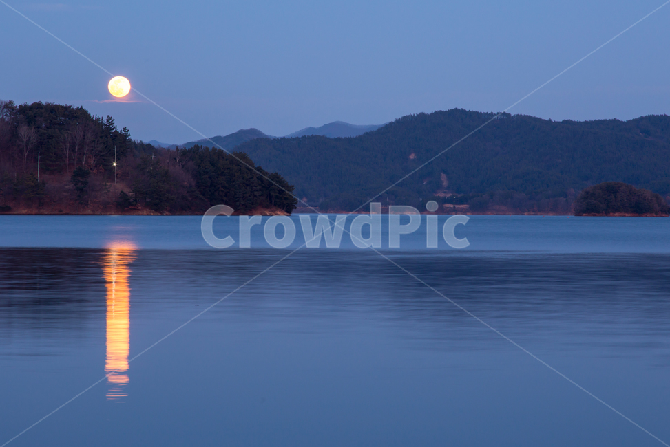 nature,자연,water,물,달무리,달,달오름
