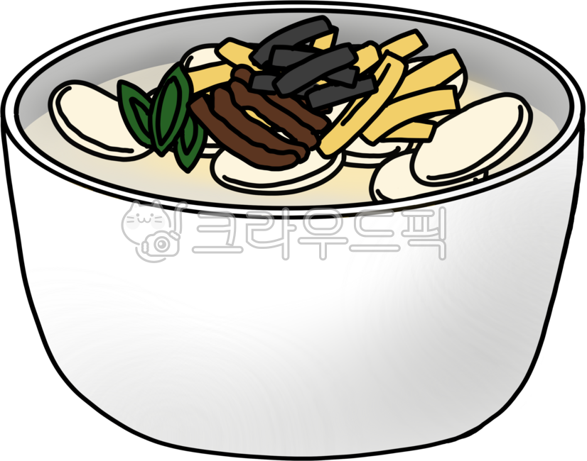 떡국, 떡국떡, 설날음식, 설날, 새해, 사진,이미지,일러스트,캘리그라피 - KIM작가