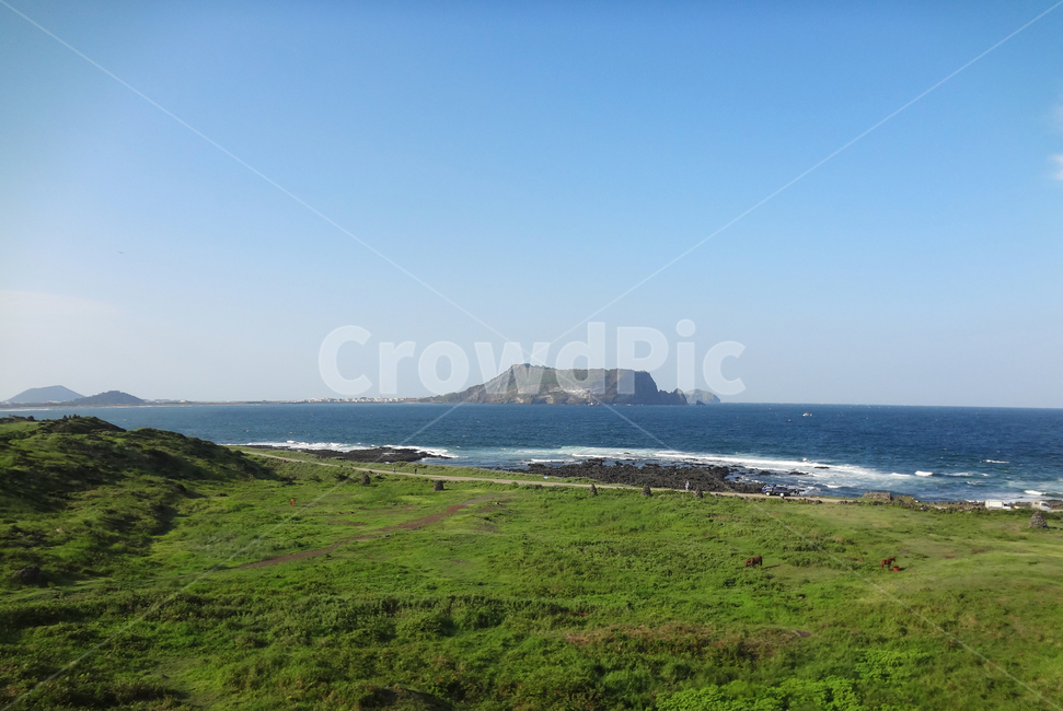 제주도,풍경,성산일출봉,하늘,바다,제주,자연,풍경,nature,landscape