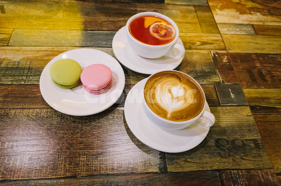 마카롱,자몽차,라떼,카페라떼,간식,디저트,디저트,간식,후식,dessert,snack