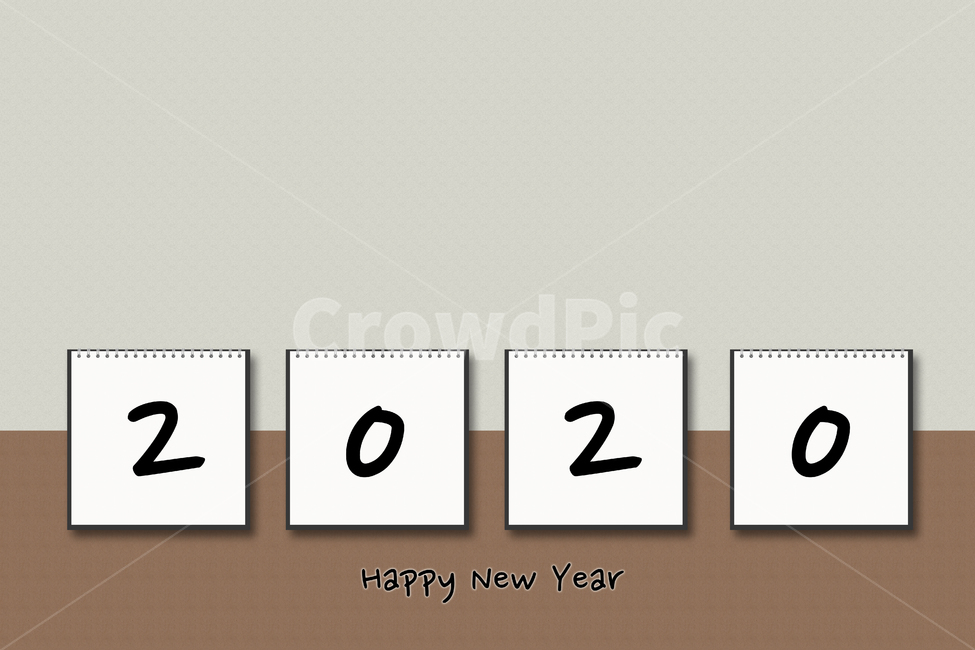 2020,2020년,달력,경자년,새해,해피뉴이어,happynewyear,책상,디자인,일러스트,배경,백그라운드,오브젝트,탁상달력,캘린더,종이,calendar,desk,design,illust,illustration,background,object,paper