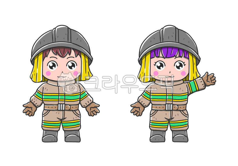 character,firefighter,Fire fighting,children,kindergarden,painting,safety guard,illustration,fire protection suit,comic book