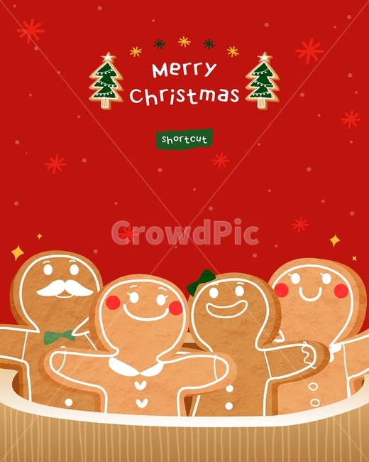 진저쿠키,트리,리본,눈송이,겨울,크리스마스,팝업,이벤트,일러스트,겨울,계절,winter,season,메리크리스마스,성탄절,merry christmas,그래픽,일러스트레이션,graphic,illustration