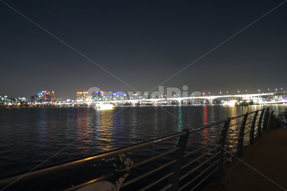 강,야경,밤,다리,감성,야경,밤,풍경,nightscape,night,landscape,banister,난간,handrail,railing