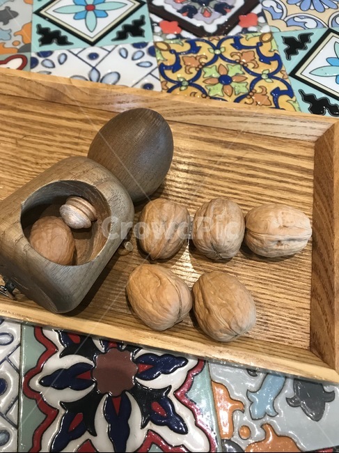 호두,호두까기,타일,문양,견과류