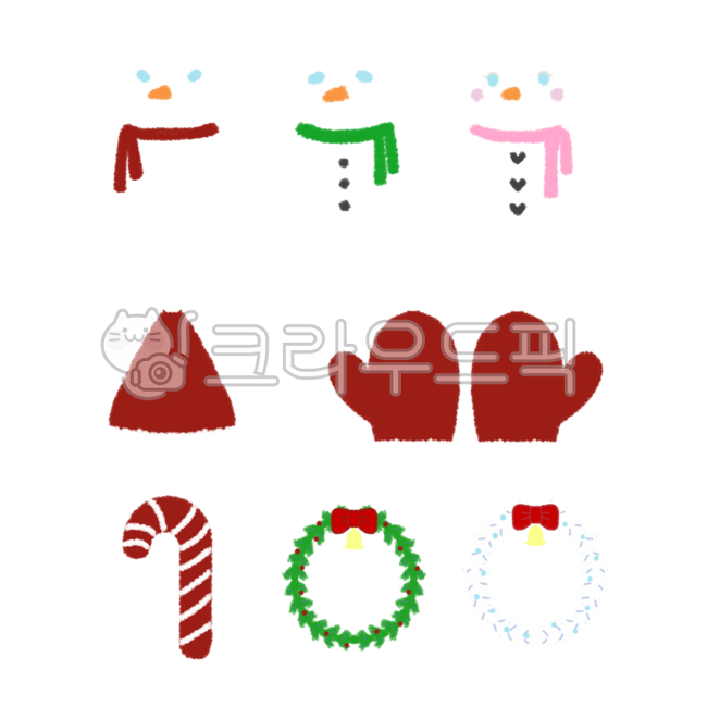크리스마스,눈사람,겨울,산타,장갑,모자,사탕,크리스마스리스,리스