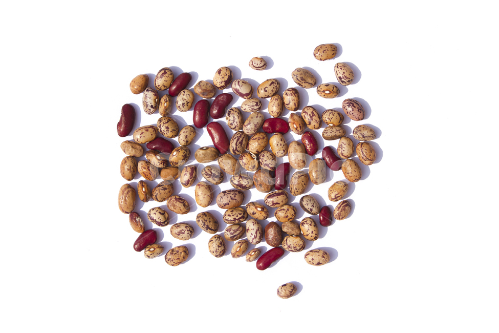 cranberrybean,pattern,white background,collected,crops,vegetable,top angle,stain,red,Food Ingredients,ingredients,grain,bean,tower,top view,Fruit,nature,tiger kidney beans,brown,many,food,grains,Red,tiger bean,plant,pulse,collect