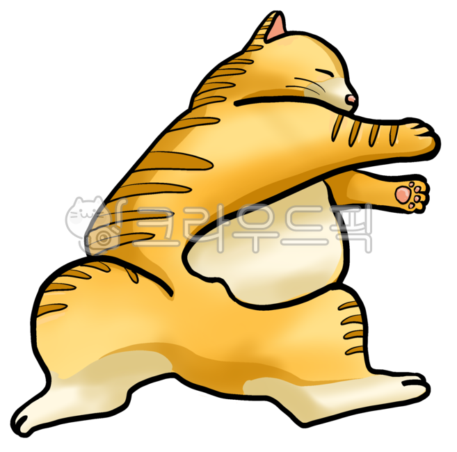 치즈고양이,고양이,치즈냥,냥,치즈태비,뱃살고양이,뱃살,누워있는고양이,게으른고양이,노란색,노란고양이,줄무늬고양이,캣,옐로우캣