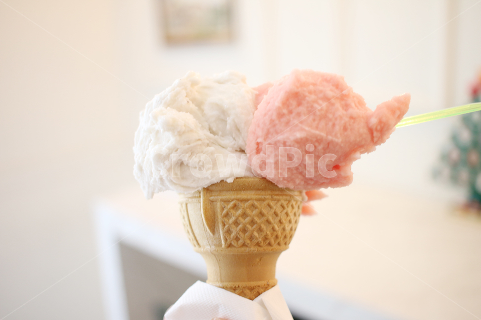 아이스크림,젤라또,gelato,디저트,핑크,분홍색,행복